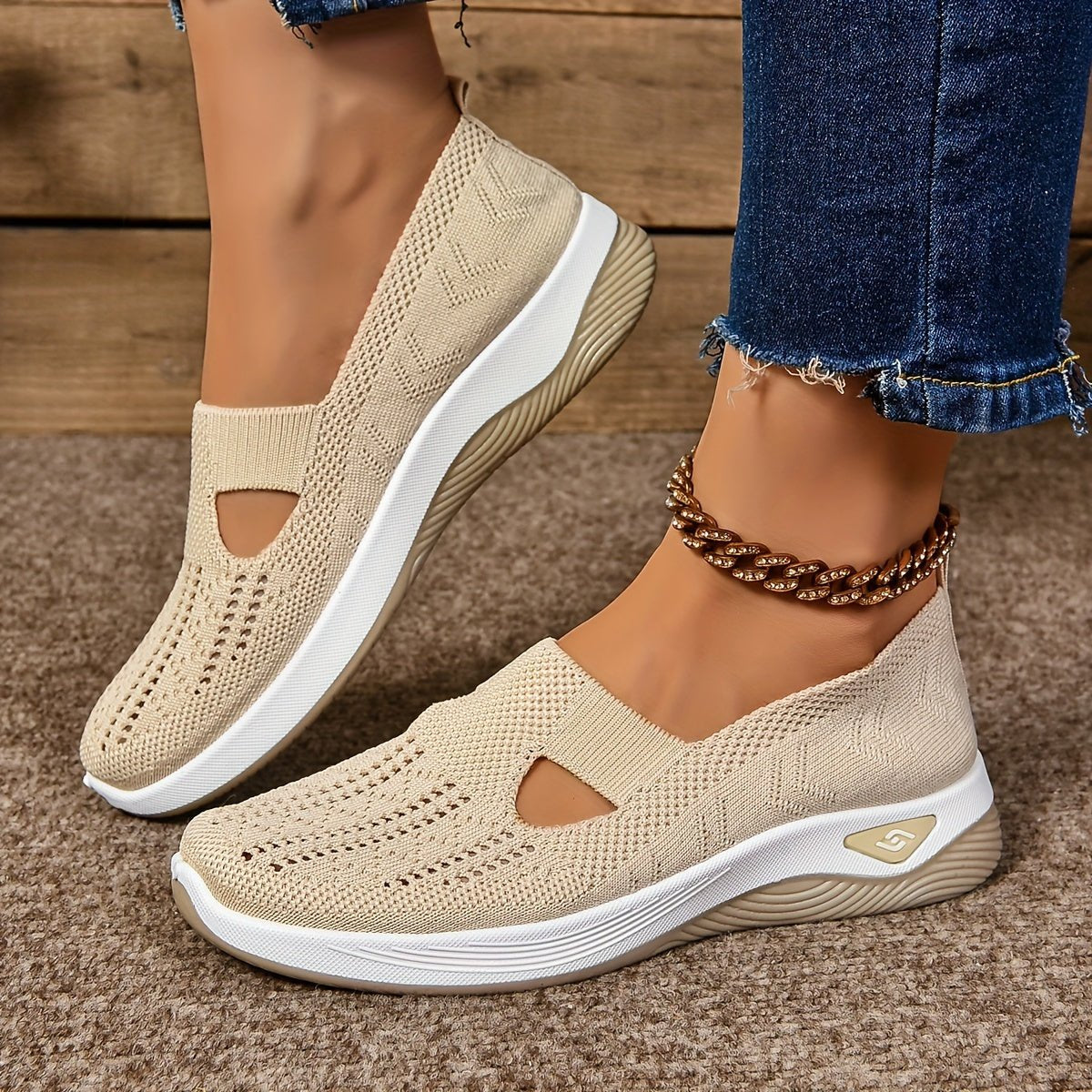 Maud - Orthopedische anti-slip loafers voor dames Front