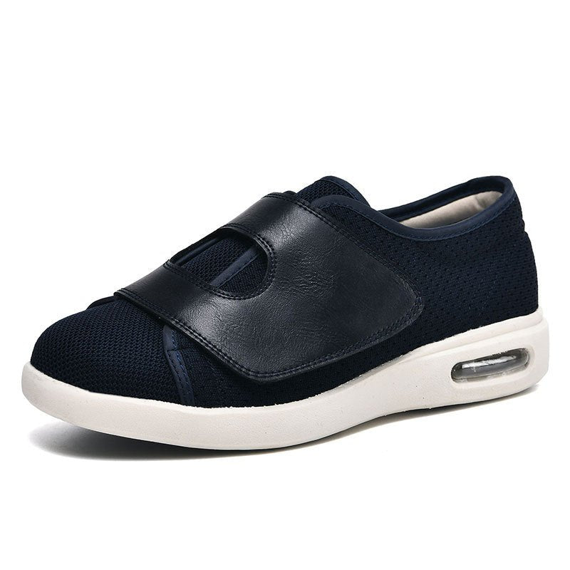 Merel - Extra brede diabetische schoenen met wijde opening voor dames Back