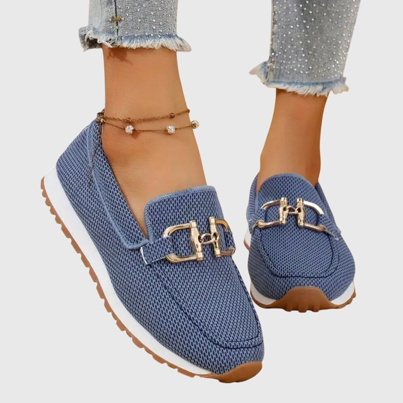 Noa - Sportieve orthopedische loafer sneakers voor dames Front