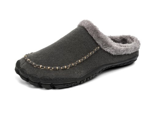 Sam - Warme gevoerde pantoffels met antislip zool voor heren Close Up