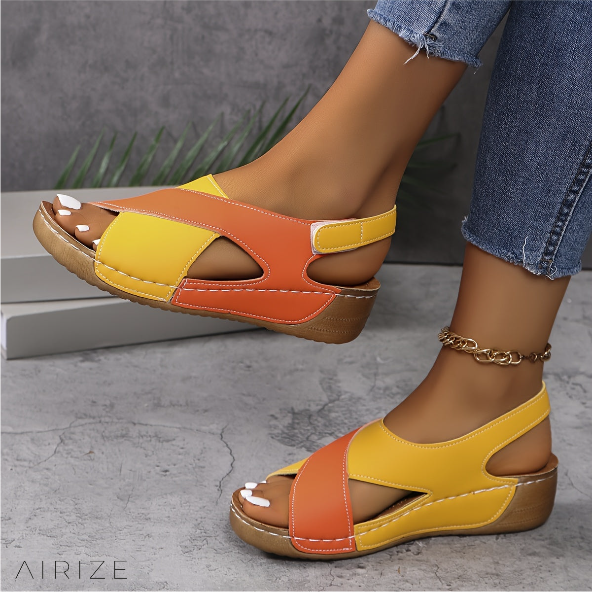 Sandalen - Comfortlijn - Schokdemping, Slipweerstand, Hoogwaardige Materialen - Perfect voor de Zomer