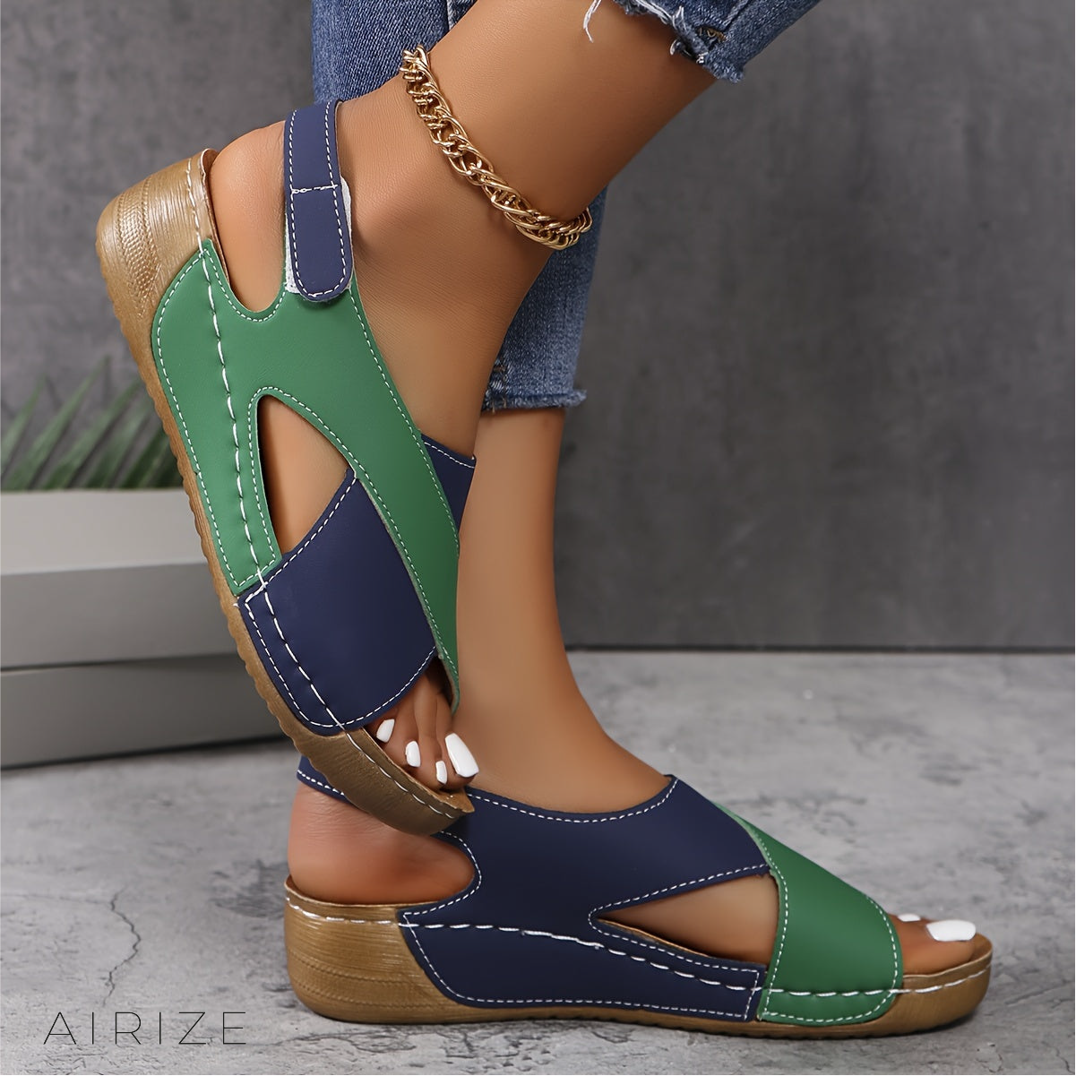 Sandalen - Comfortlijn - Schokdemping, Slipweerstand, Hoogwaardige Materialen - Perfect voor de Zomer