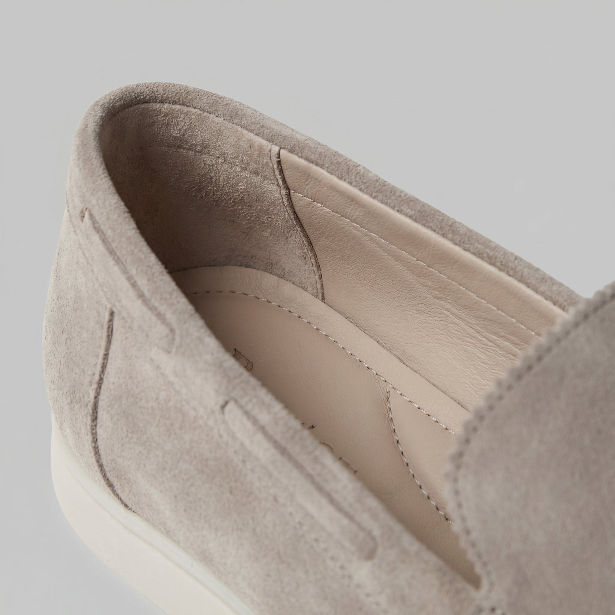 Teun - Klassieke suède loafers voor heren Front