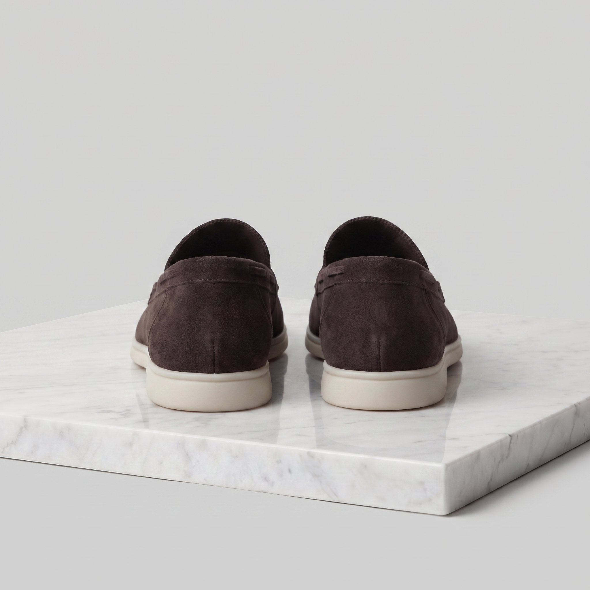 Teun - Klassieke suède loafers voor heren View 13