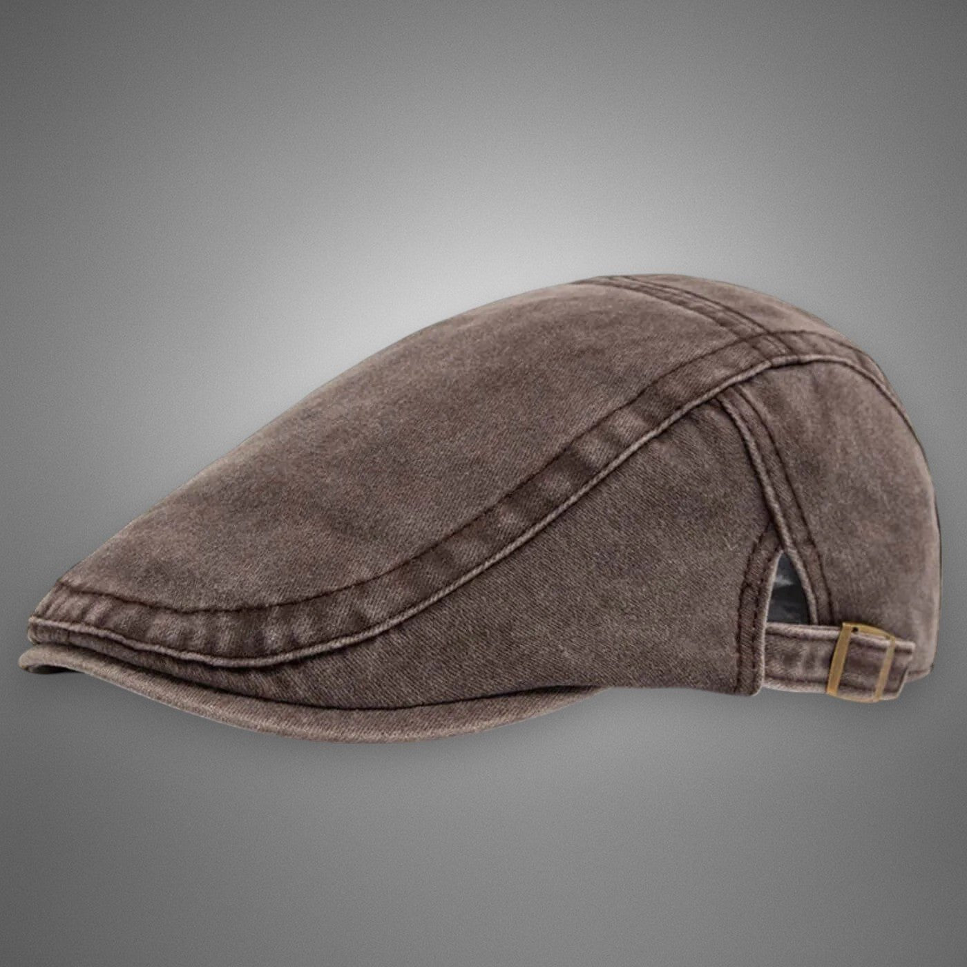 Thijs - Stijlvolle vintage baret voor heren Detail
