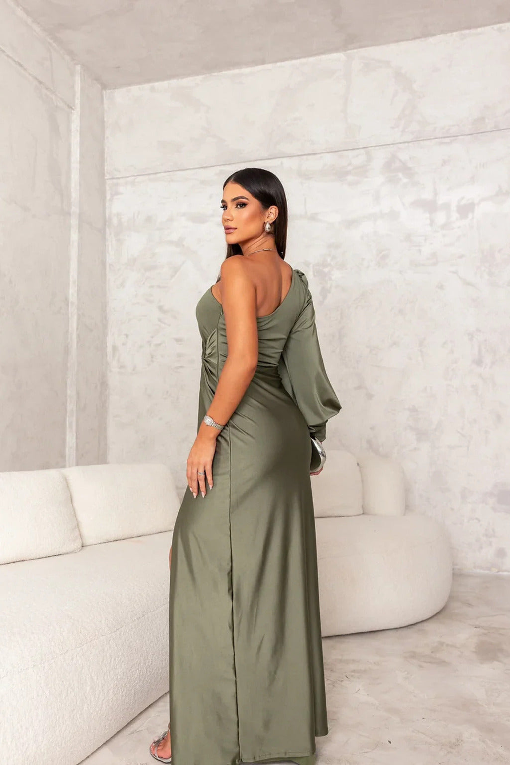 Maxi Jurk Dames met Split